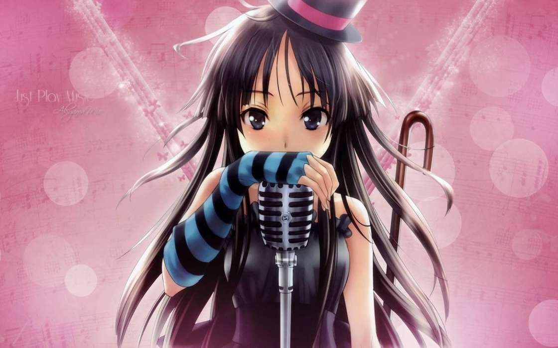 Download Bilder f r das Handy Musik Anime  M dchen 