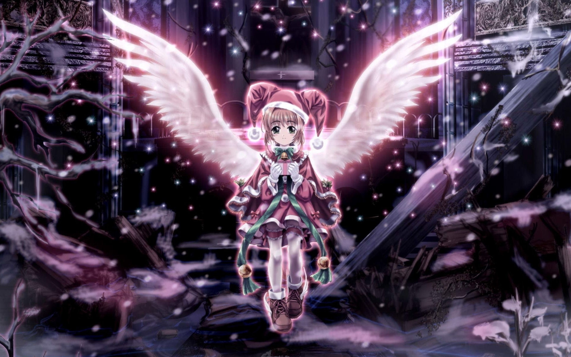 イメージを携帯電話にダウンロード 日本製アニメ 女の子 天使 無料