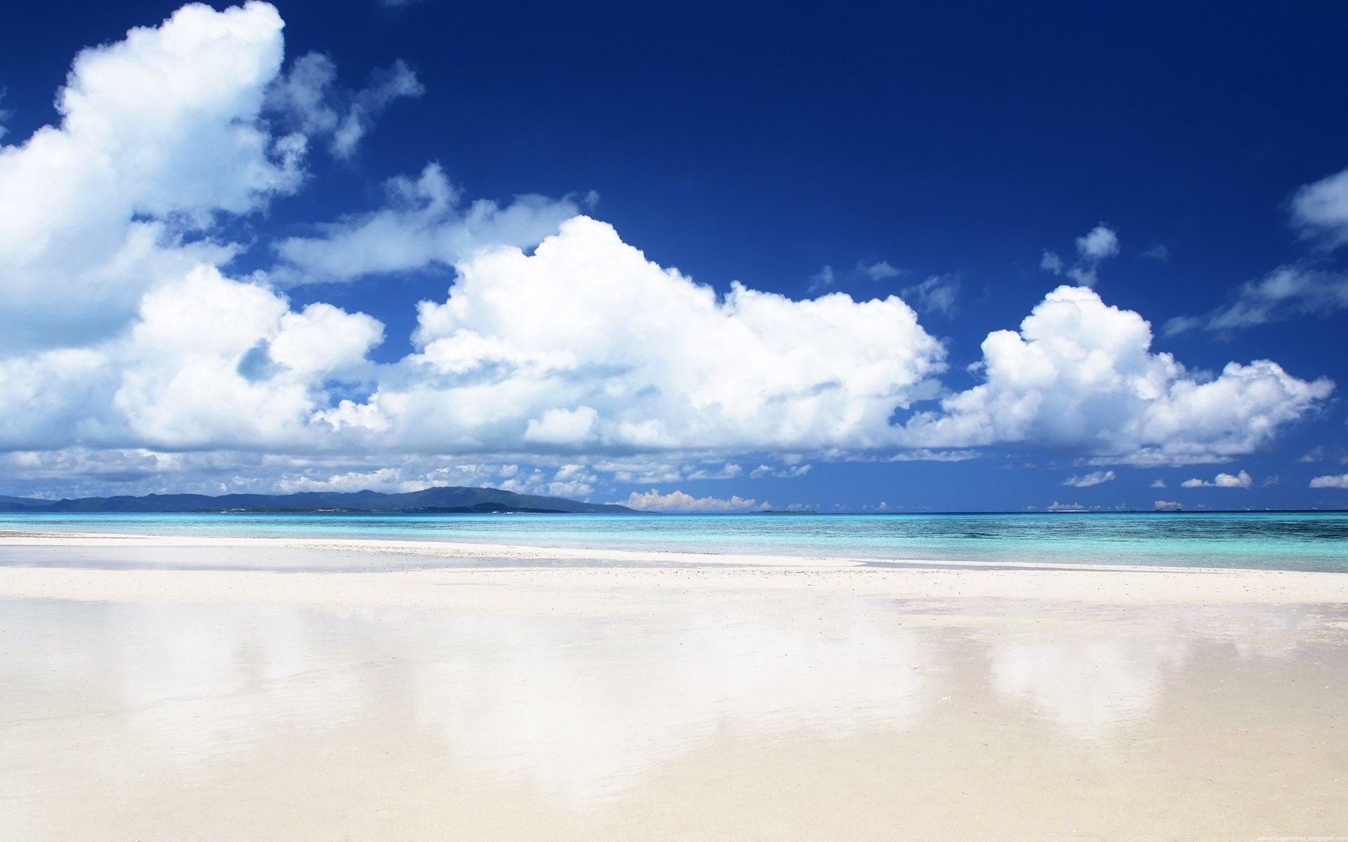 イメージを携帯電話にダウンロード 風景 海 雲 ビーチ 無料