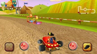 Shrek Karting HD - Symbian game. Shrek Karting HD sis download free for ...