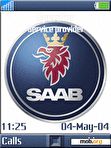 Download mobile theme SAAB Logo