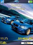 Download mobile theme Subaru WRX STi