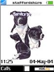 Download mobile theme Staffordshire bull terrier