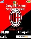 Download mobile theme AC Milan