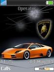 Download mobile theme Lamborghini Murcielago 2