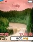 Download mobile theme Pink Sky River