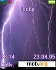 Download mobile theme Purple Lightning