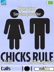 Download mobile theme Chicks Rule [Animated]
