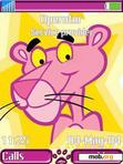 Download mobile theme Pink Panther [Animated]