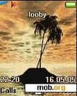 Download mobile theme Lonely Palm