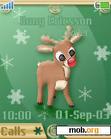 Download mobile theme Rudolph (Animated)