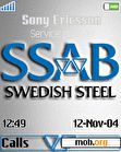 Download mobile theme Swedish Steel