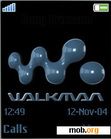 Download mobile theme k750_walkman_anim_blue
