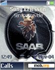 Download mobile theme SAAB Flag (anim)