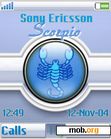 Download mobile theme Zodiac - Scorpio