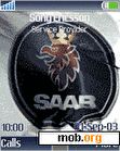 Download mobile theme SAAB Flag (anim)
