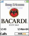 Download mobile theme Bacardi (animated)