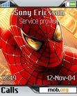 Download mobile theme Spider-man