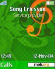 Download mobile theme GreenClef_W800