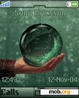 Download mobile theme Magic glass ball (anim)