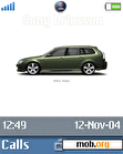 Download mobile theme SAAB 9-3SC Metallic Colours (anim)