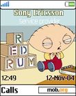 Download mobile theme Stewie Griffin