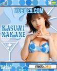 Download mobile theme Kasumi Nakane - Blue Retro