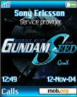 Download mobile theme Gundam Seed Animated by GenX