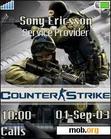 Download mobile theme Counter Strike (animated)