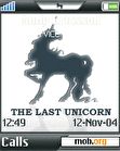 Download mobile theme The Last Unicorn (anim)