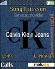 Download mobile theme Calvin Klein Jeans Animated