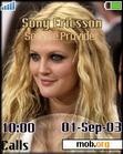 Download mobile theme Drew Barrymore