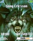Download mobile theme Angry Wolf