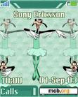 Download mobile theme Goofy Ballerina_ani_k700