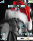 Download mobile theme X-mas Cat