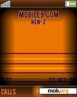 Download mobile theme simply orange