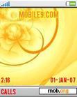 Download mobile theme Golden style