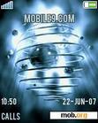 Download mobile theme Blue Ball Absrtact