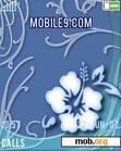 Download mobile theme Hawaii Blue Flower