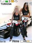 Download mobile theme F1 babes