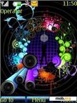 Download mobile theme abstract music