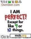 Download mobile theme I Am Perfect