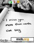 Download mobile theme I Miss U