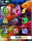 Download mobile theme Aquarium by sam1374