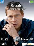 Download mobile theme Brad Pitt 1
