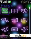 Download mobile theme Neon Lights