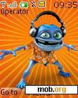 Download mobile theme Crazy Frog