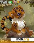Download mobile theme Animated Tiger Cub