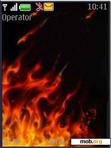 Download mobile theme Real Flamez_S40