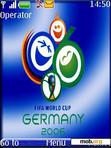 Download mobile theme WorldCup 2006 by Sax